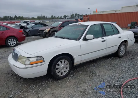 2003 Mercury Grand Marquis Ls from USA, damaged, VIN 2MEFM75W53X656316